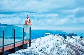 姫路・加古川 発 冬の絶景広がる「びわ湖テラス」1